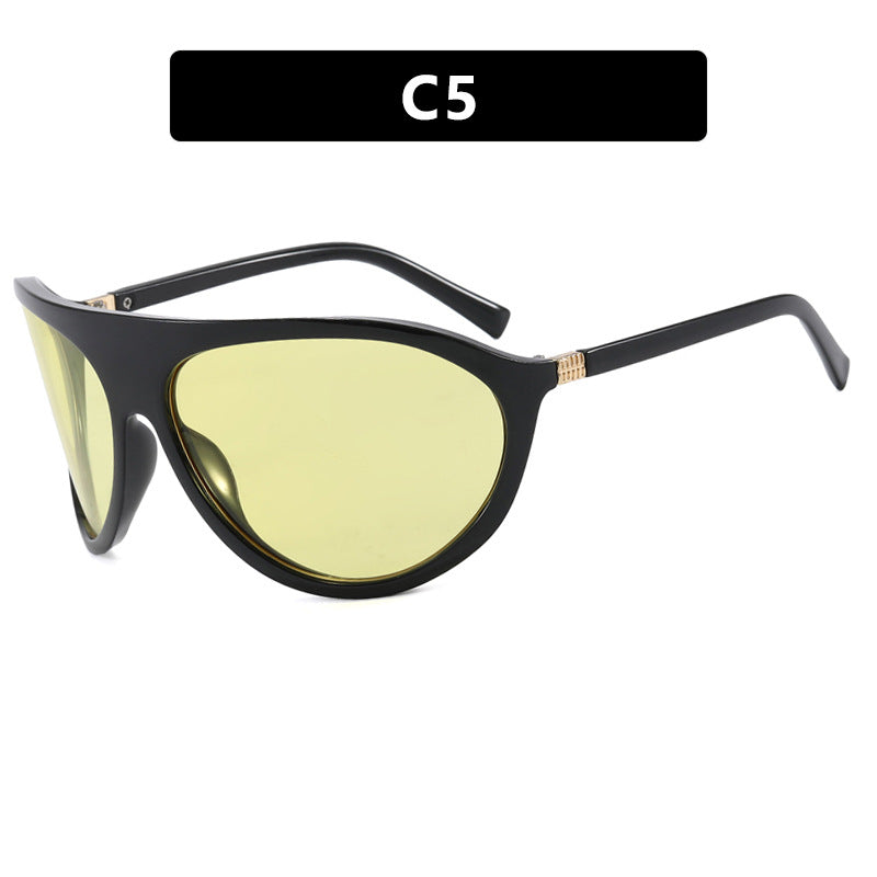 Damen Cat-Eye Sonnenbrille mit einzigartigem Design und schützendem UV-Filter Brehn