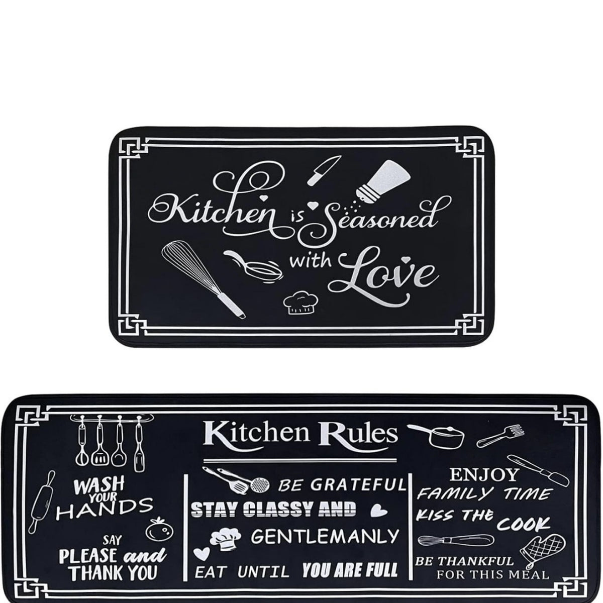 Künstlerische Küchenbodenmatte