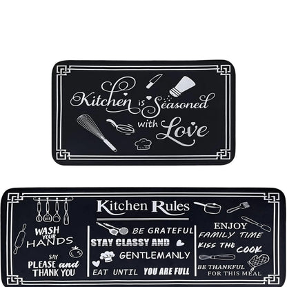 Künstlerische Küchenbodenmatte