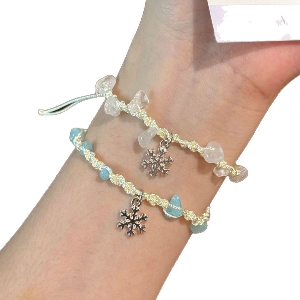 Crystal Charm Armband Brehn