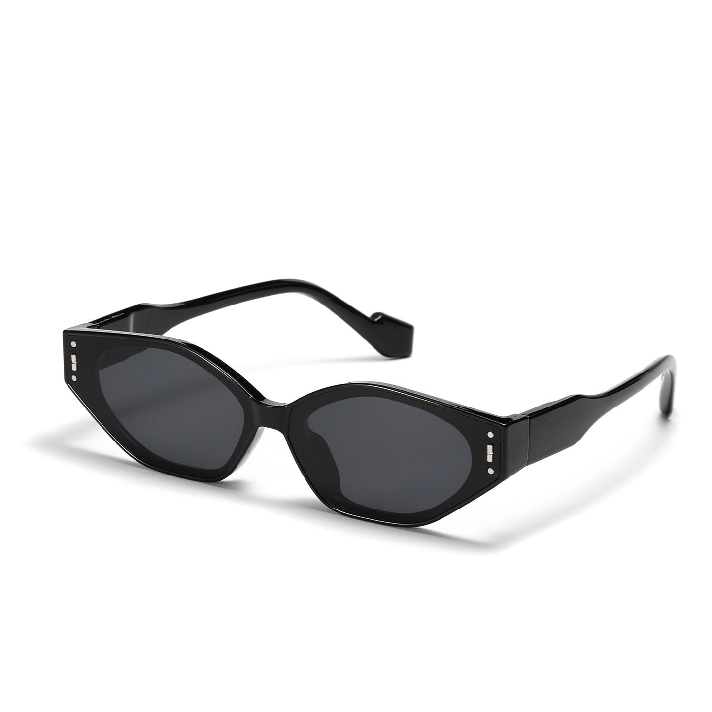 Damen geometrische Sonnenbrille im futuristischen Design Brehn