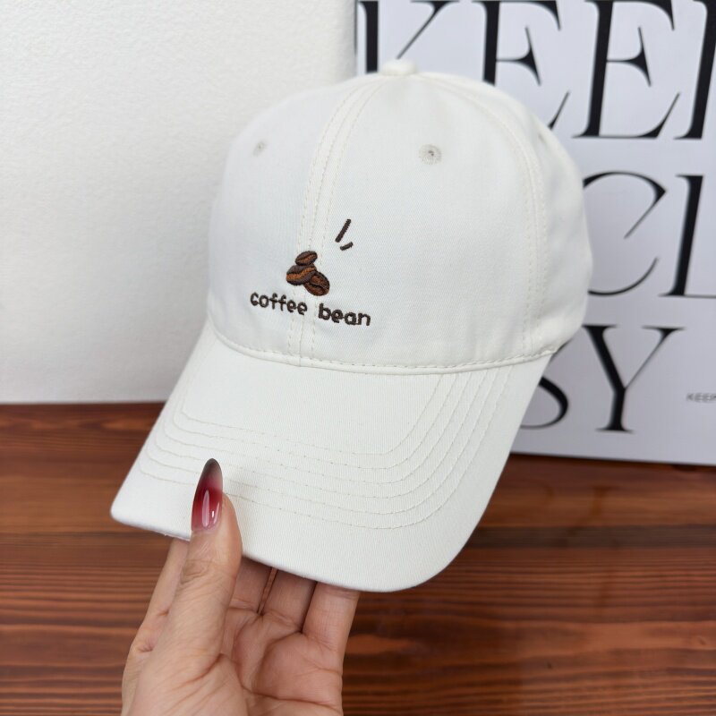 Frauen Bestickte Kaffeebohnen Baseballmütze Brehn