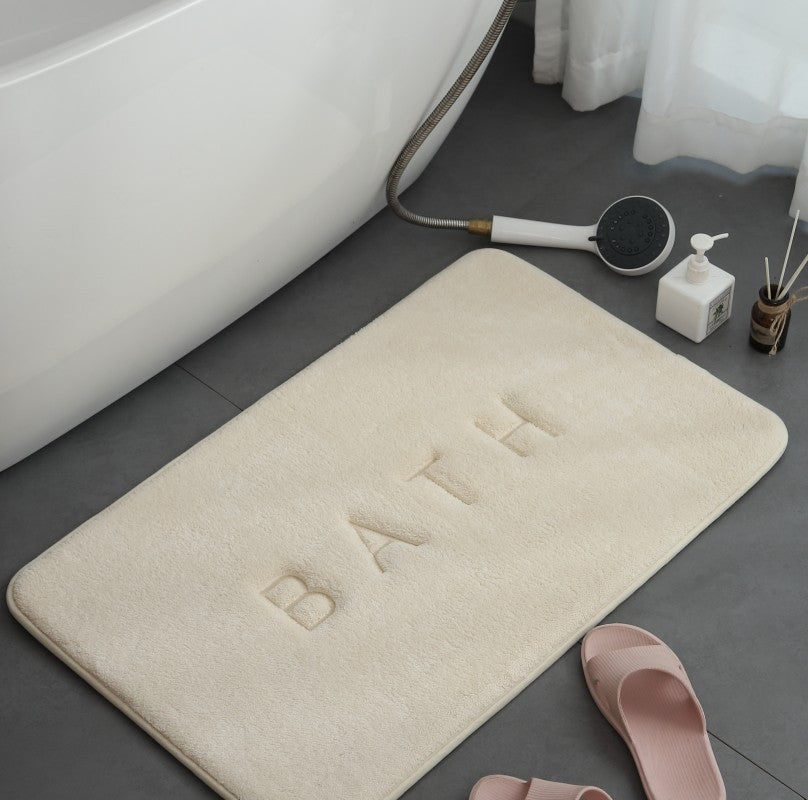 Plüsch-Memory-Schaum-Badezimmermatte Brehn