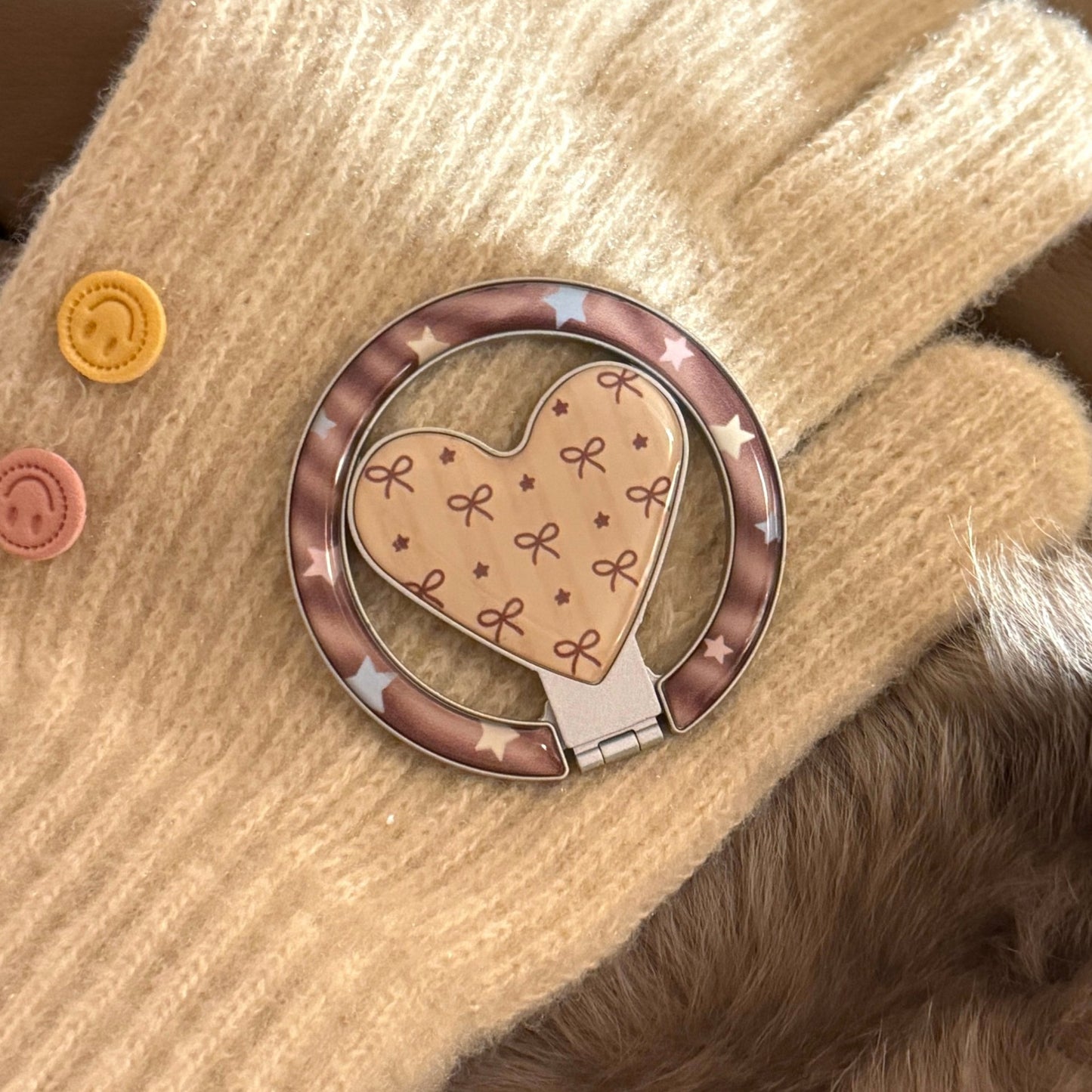 Herzförmiger Handspiegel Brehn