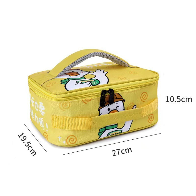 Cartoon-Themen-Isolierte Lunch-Tasche Brehn