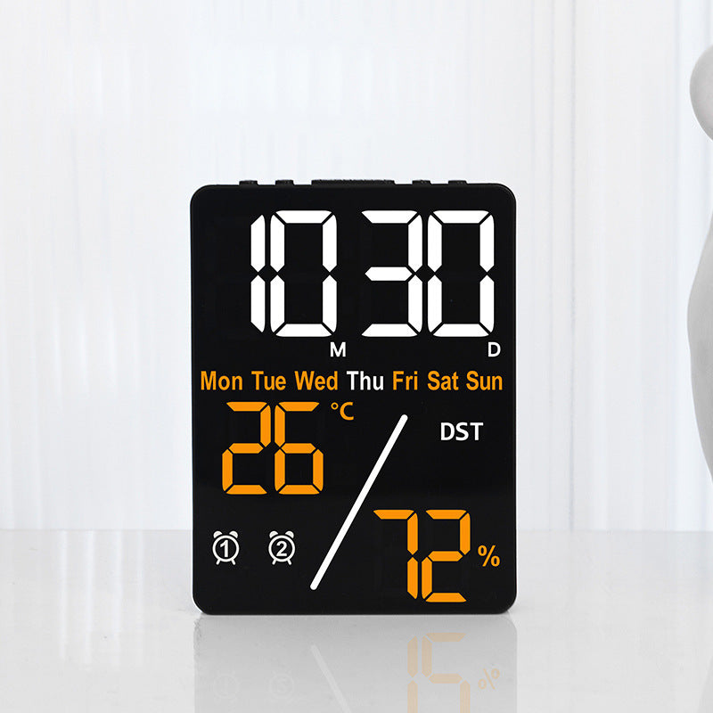 Digitaler Wecker mit Hygrometer und Temperaturanzeige Brehn
