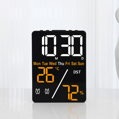 Digitaler Wecker mit Hygrometer und Temperaturanzeige Brehn