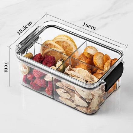 Multi-Compartment Lebensmittelaufbewahrungsschüssel