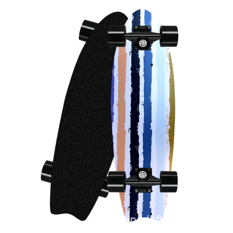Surf-inspirierter Mini Cruiser Skateboard Brehn