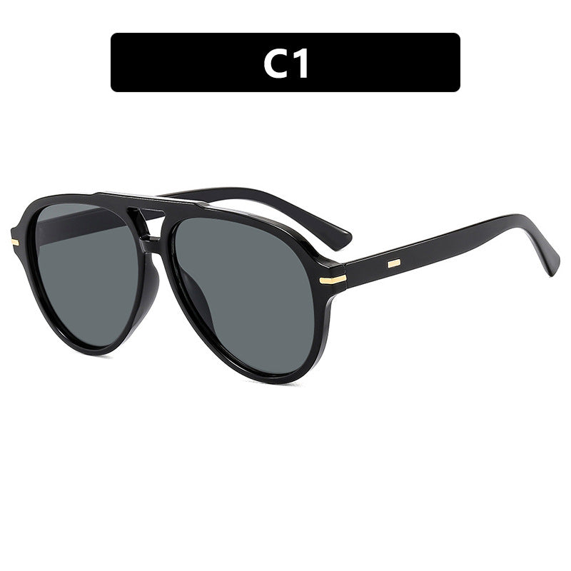 Damen stilvolle Sonnenbrille mit markantem Design Brehn