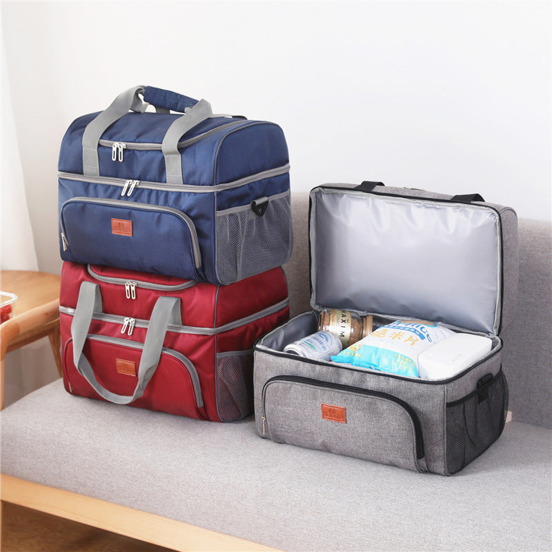 Damen isolierte Kühltasche mit mehreren Staufächern Brehn