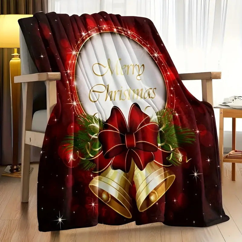 Urlaubsbedingte Fleece-Wurfdecke
