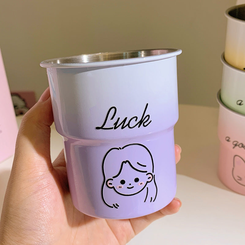 Multifunktionaler Trinkbecher mit Fröhlichem Design Brehn