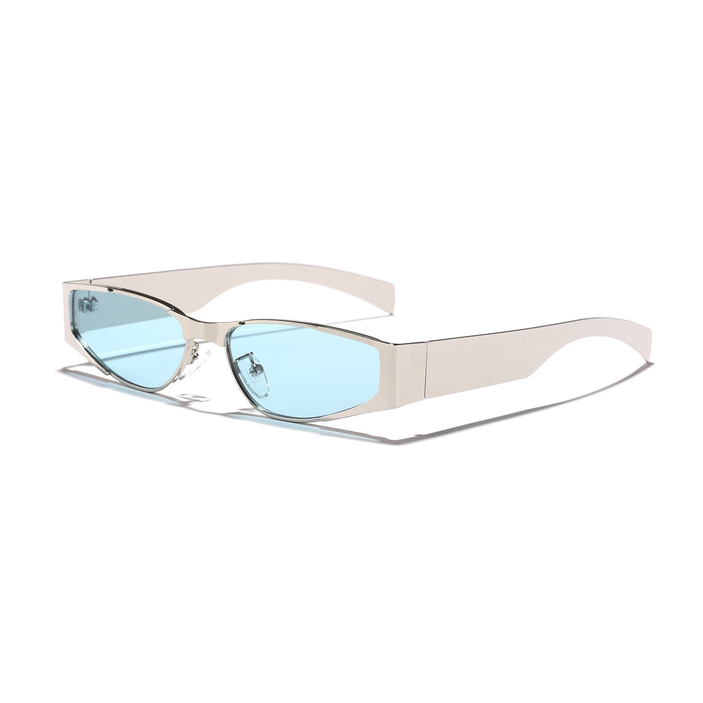 Damen futuristische schlanke Sonnenbrille Brehn