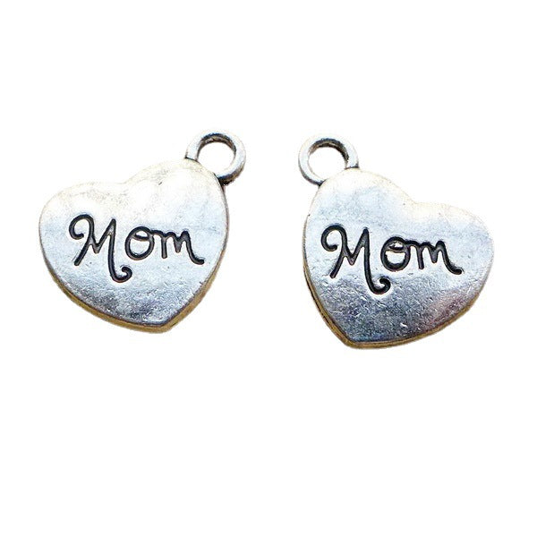 Herzförmige Mama Charms Brehn