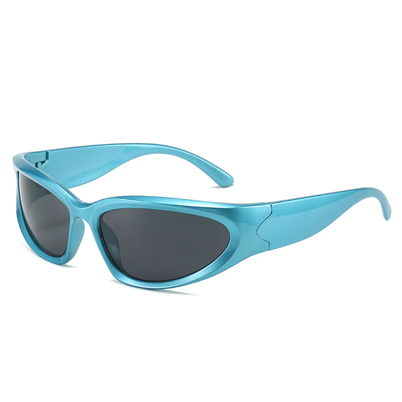 Damen sportliche Sonnenbrille mit ergonomischem Design und polarisierenden Gläsern Brehn