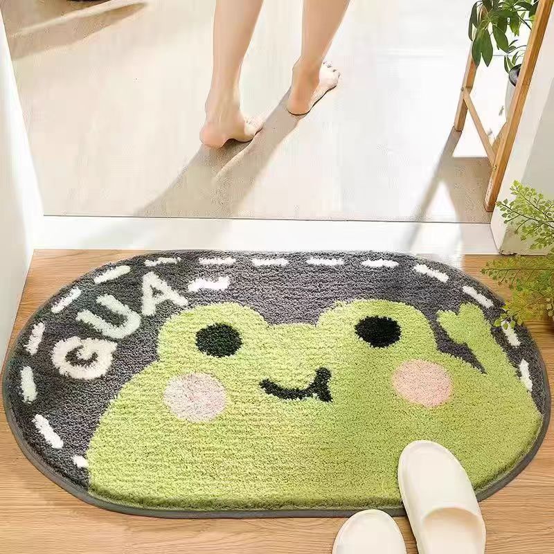 Fun Frog-Themen Badmatte