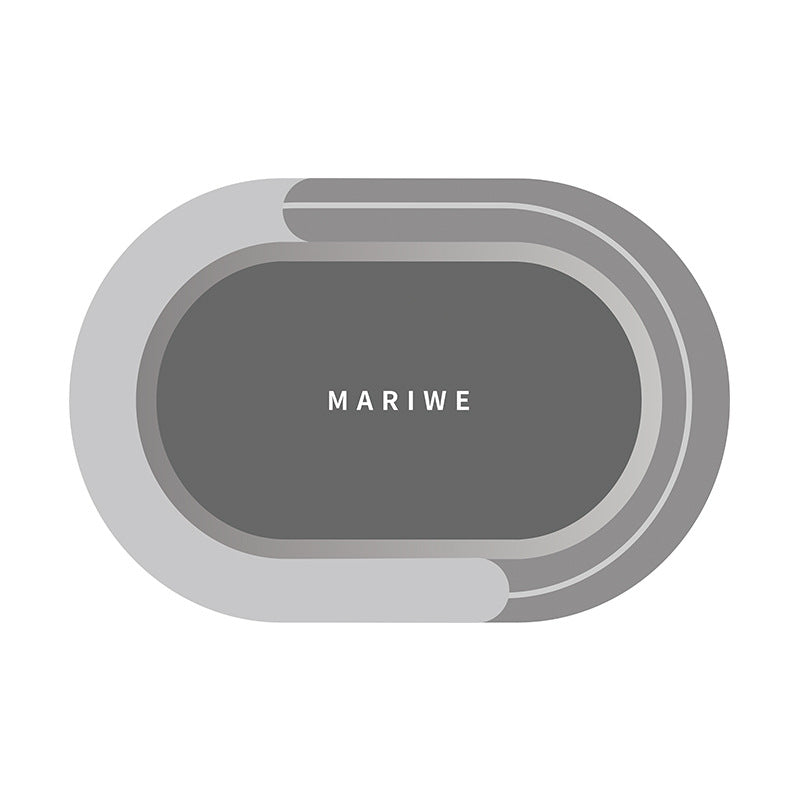 Premium Komfort Badezimmermatte Brehn