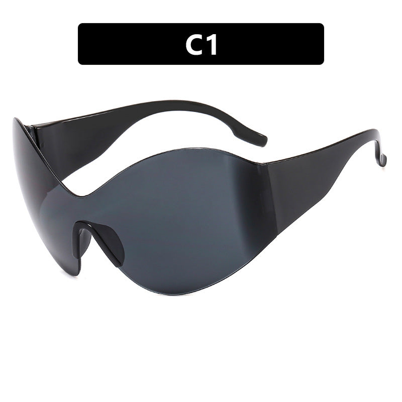 Damen futuristische Sonnenbrille Brehn