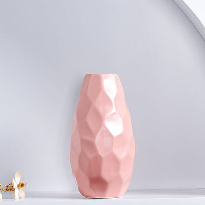 Einzigartige geometrische Keramikvase Brehn