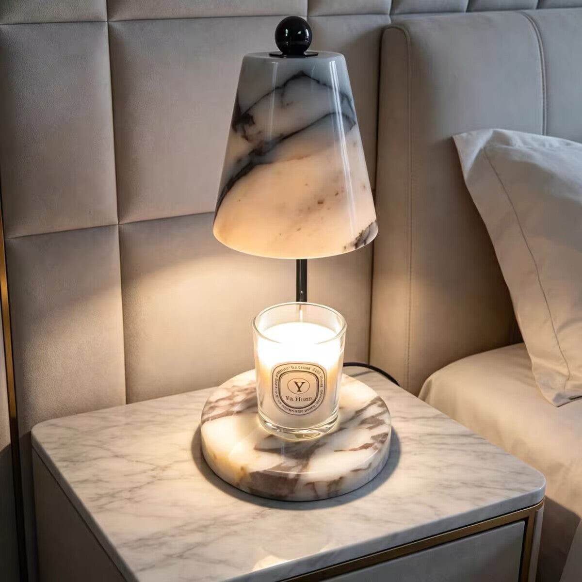 Marmor Dekorative Tischlampe