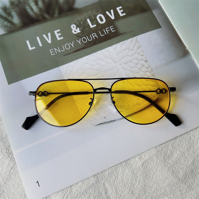 Vintage-inspirierte Pilotensonnenbrille Brehn