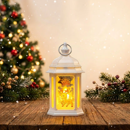 Stimmungsvolle LED Weihnachtslaterne