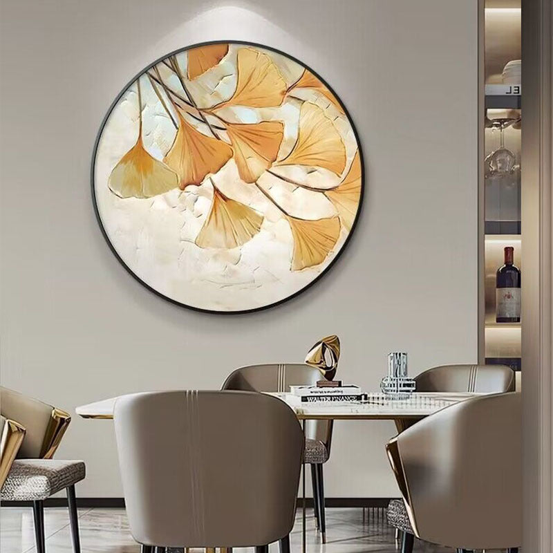 Zirkuläre Botanische Wandkunst