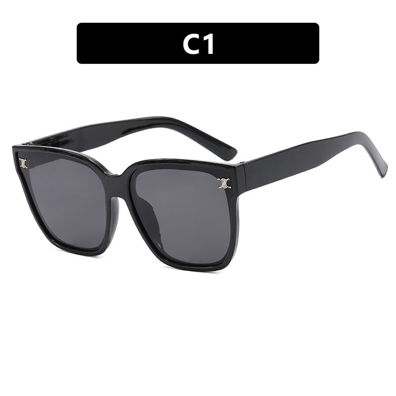 Damen modische quadratische Sonnenbrille mit hochwertigen, farbwechselnden Gläsern Brehn