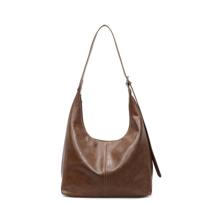 Premium Leder Slouchy Handtasche Brehn