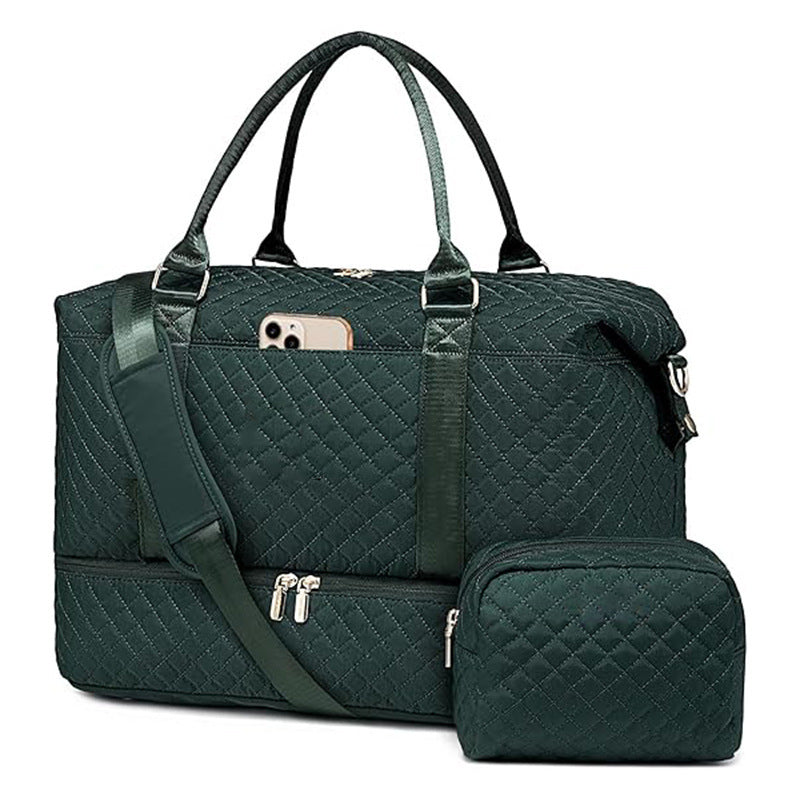 Vielseitige Gesteppten Weekender-Tasche Brehn