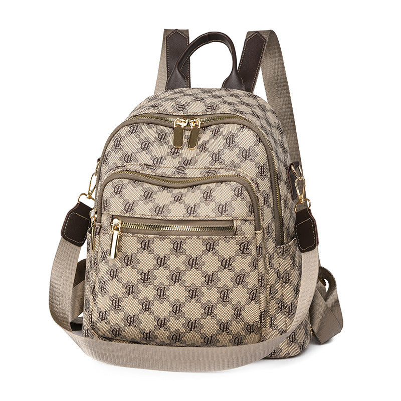 Chic Mehrfach-Taschen Stepp-Rucksack Brehn
