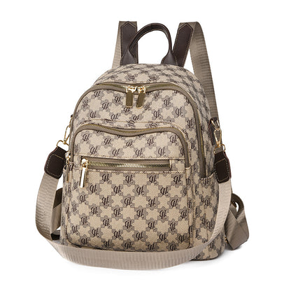 Chic Mehrfach-Taschen Stepp-Rucksack Brehn