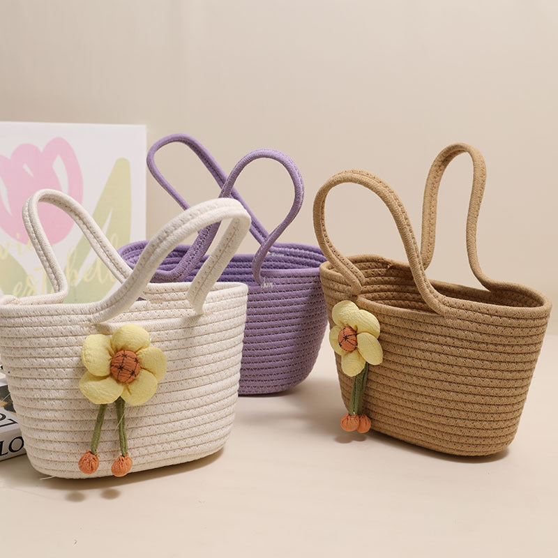 Damen Handgefertigte Kosmetiktasche mit floralem Design Brehn
