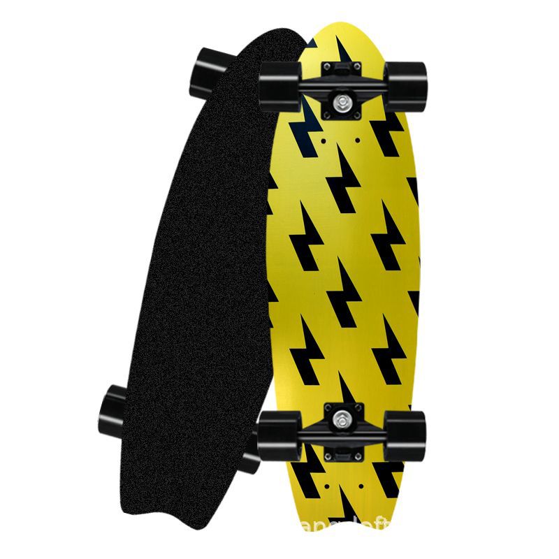 Surf-inspirierter Mini Cruiser Skateboard Brehn