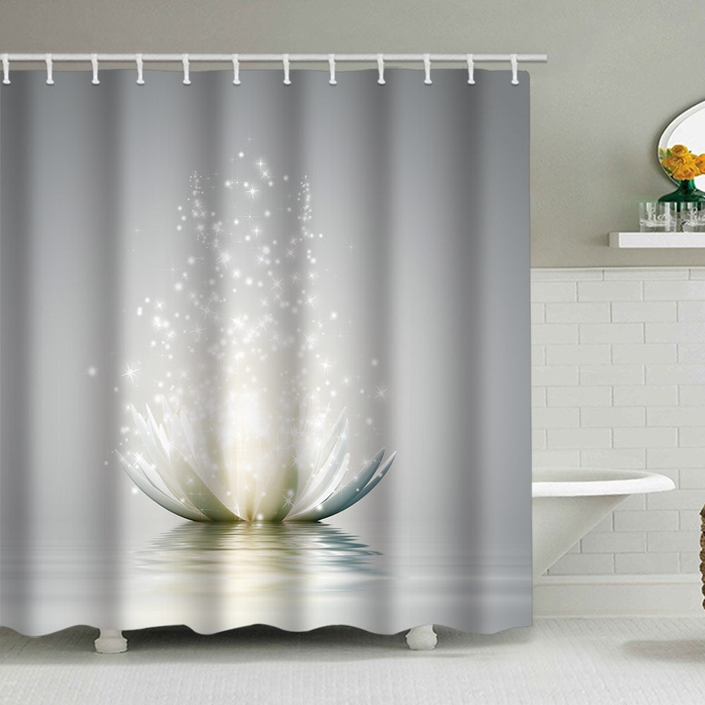 Tranquil Zen Natur Duschvorhang Brehn