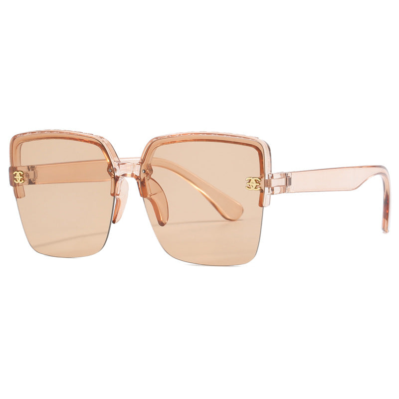 Damen oversized quadratische Sonnenbrille mit hochwertigen Gläsern Brehn