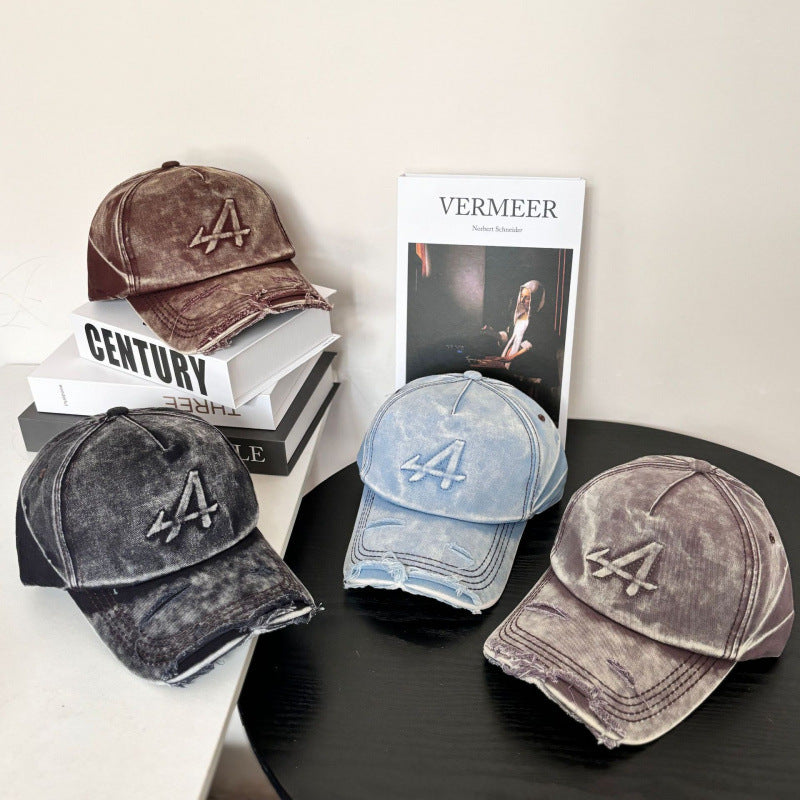 Damen Vintage Look Baseball Cap Brehn