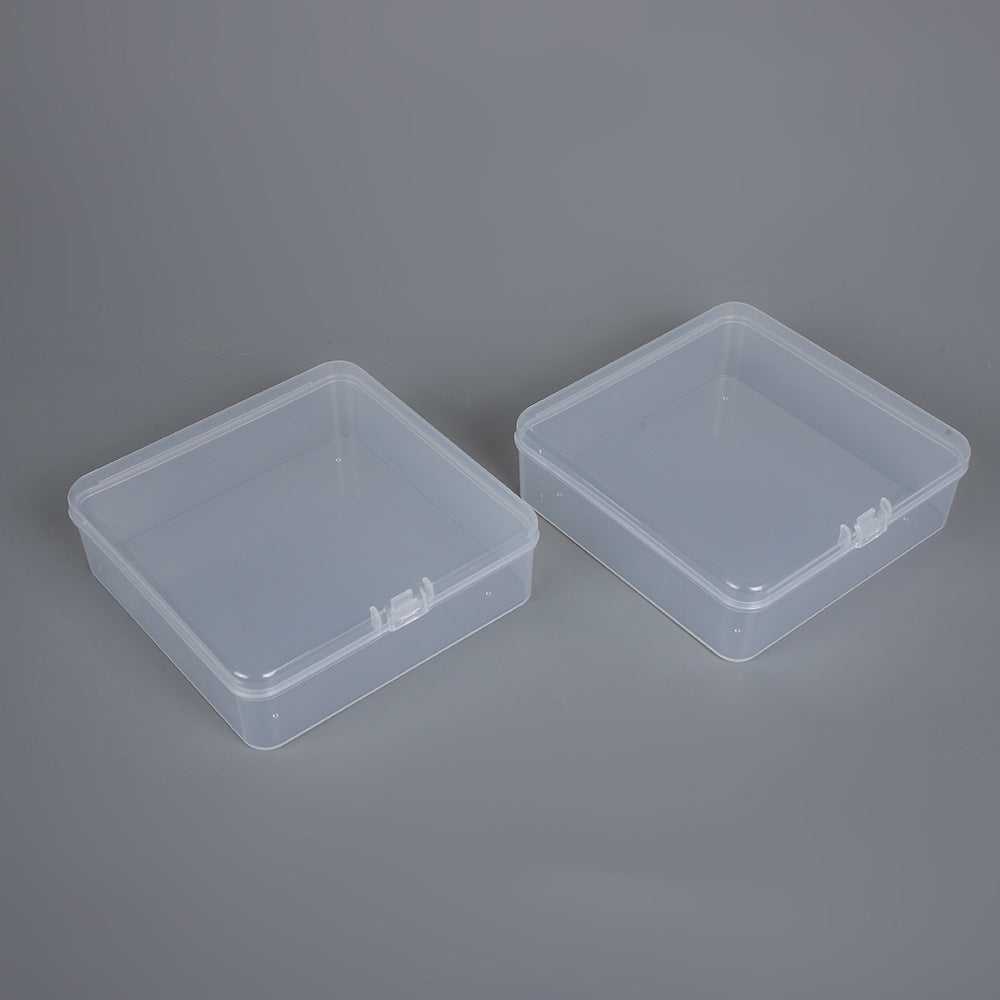 Transparente quadratische Aufbewahrungsbox Brehn