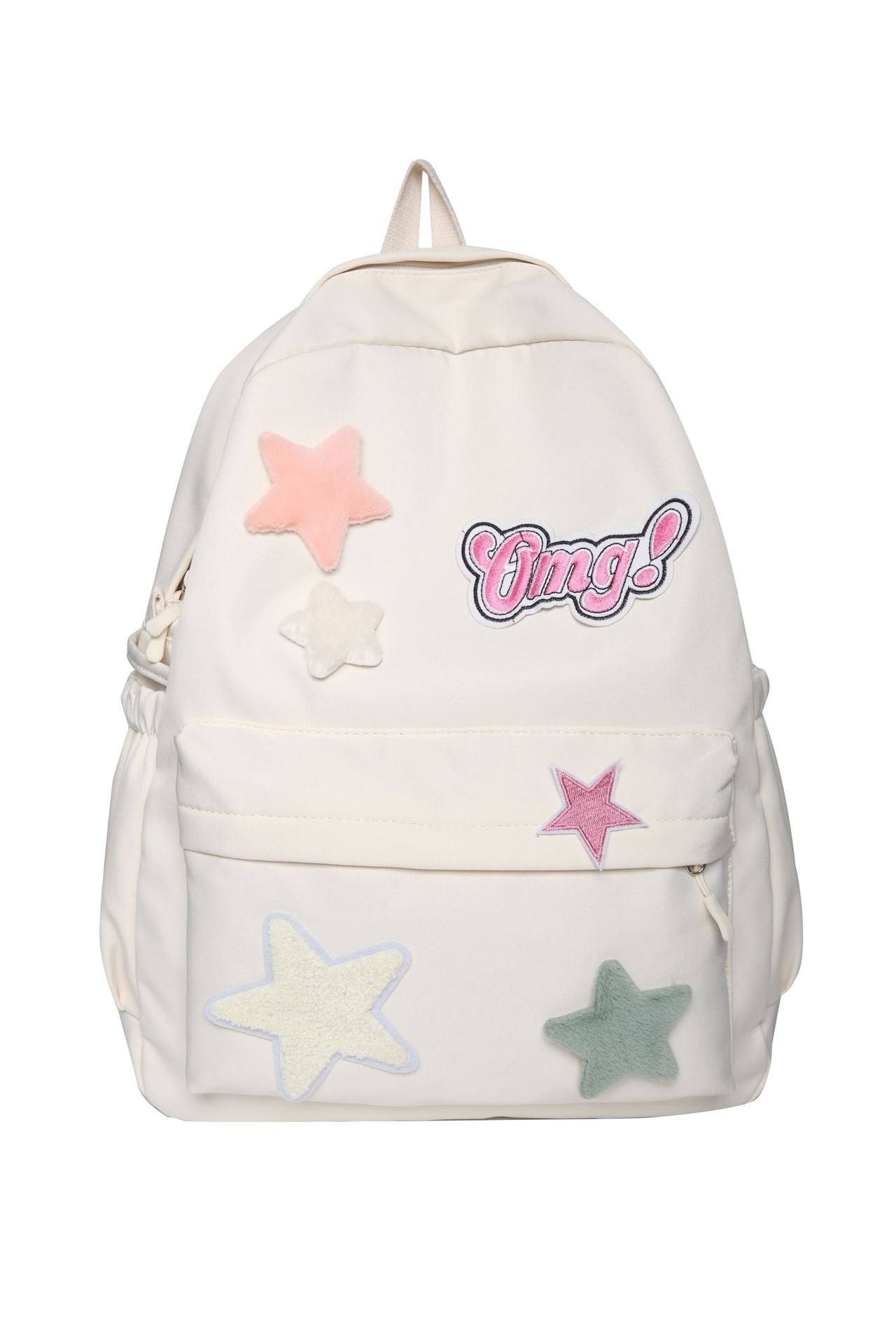 Spaß bestickter Rucksack mit Sternmotiv