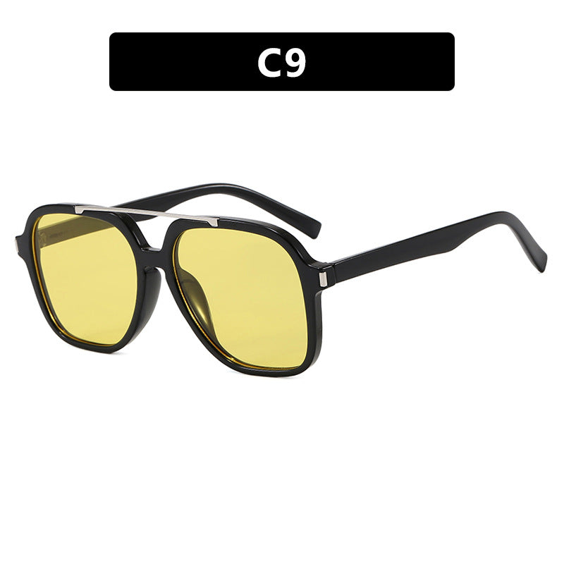 Damen quadratische Sonnenbrille mit schützendem UV-Filter und elegantem Rahmen Brehn