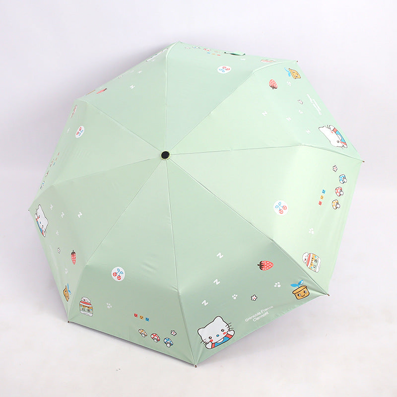 Damen Bunter Regenschirm Brehn