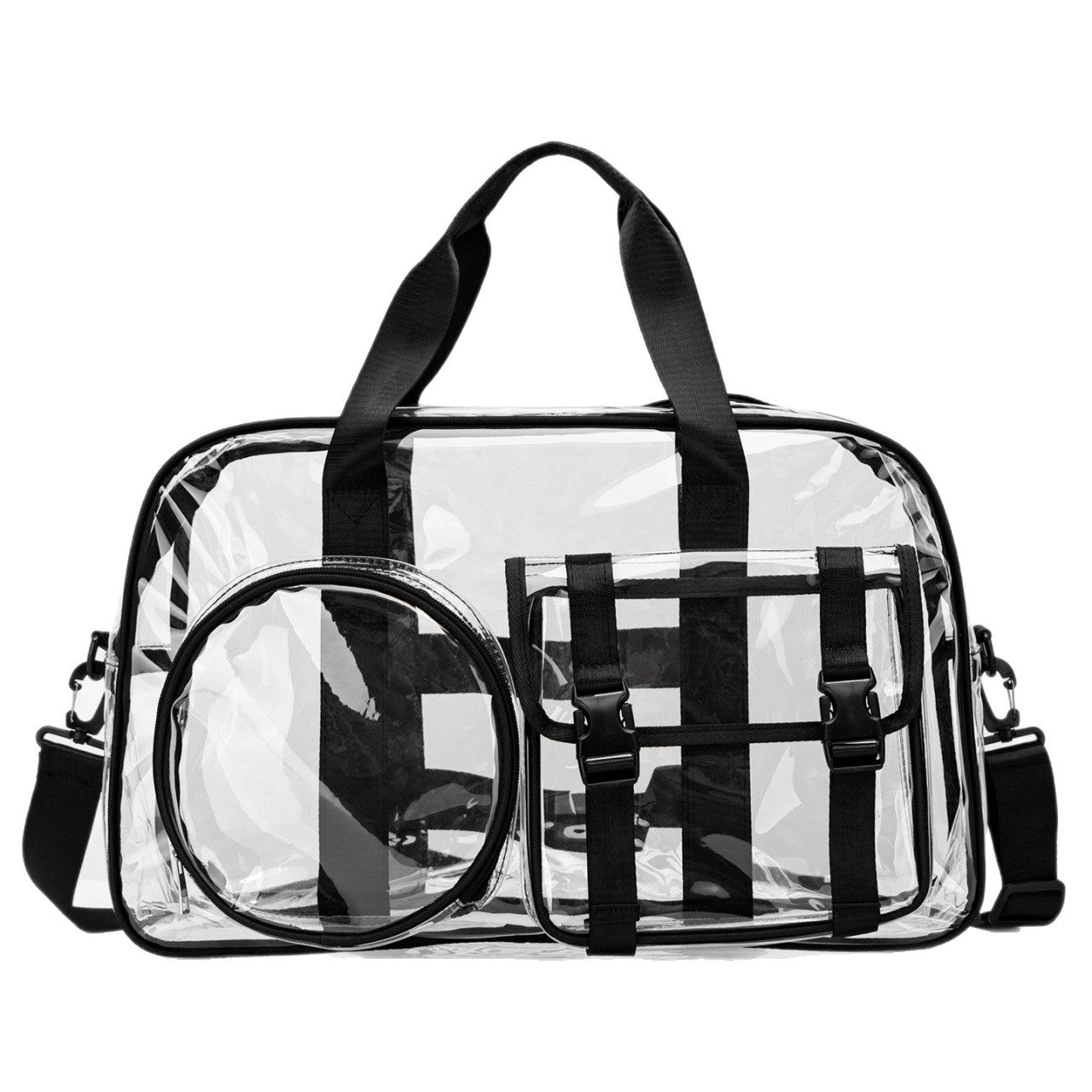 Transparente Fitness Duffle Tasche