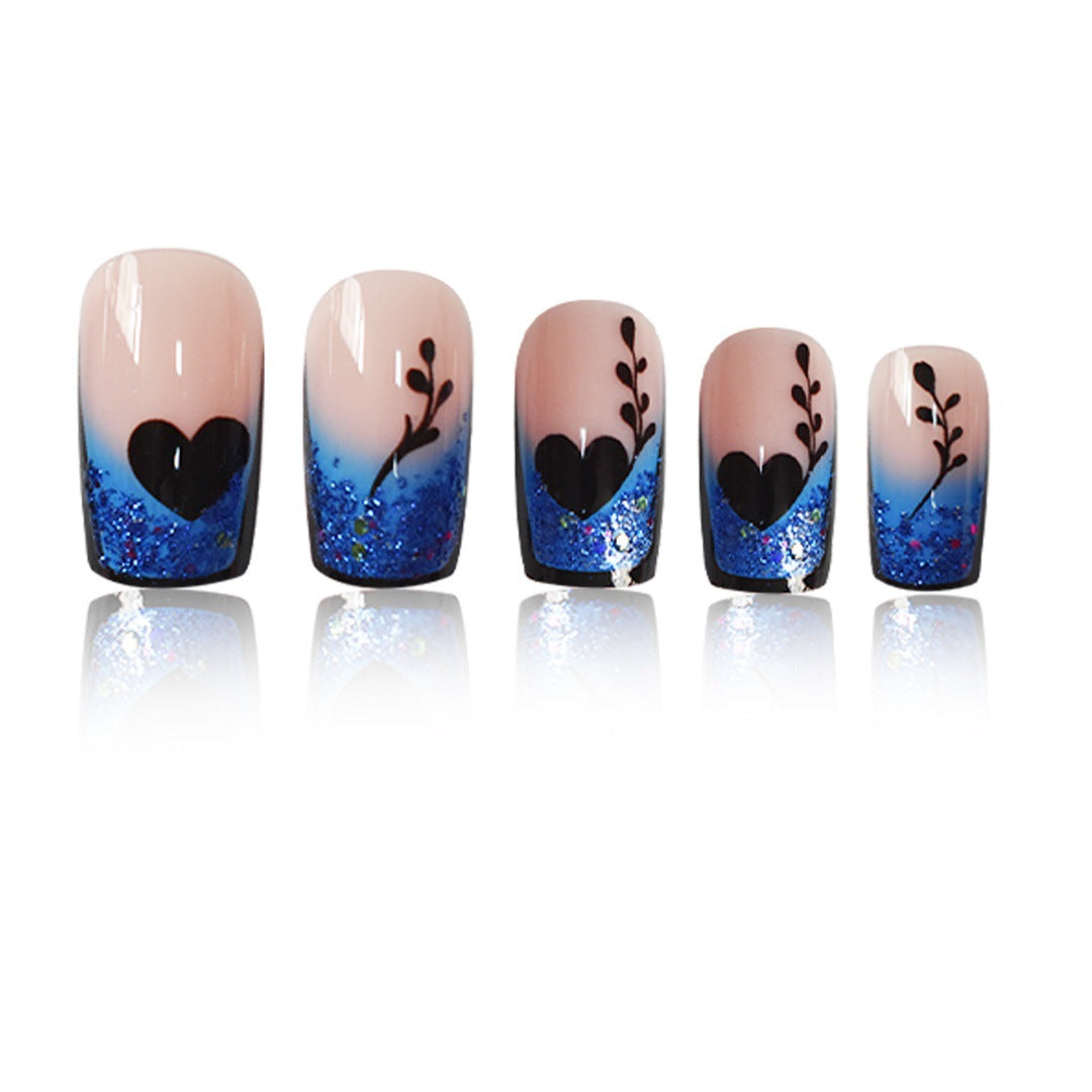 Künstlerische Gradient Nagelverlängerungen Brehn