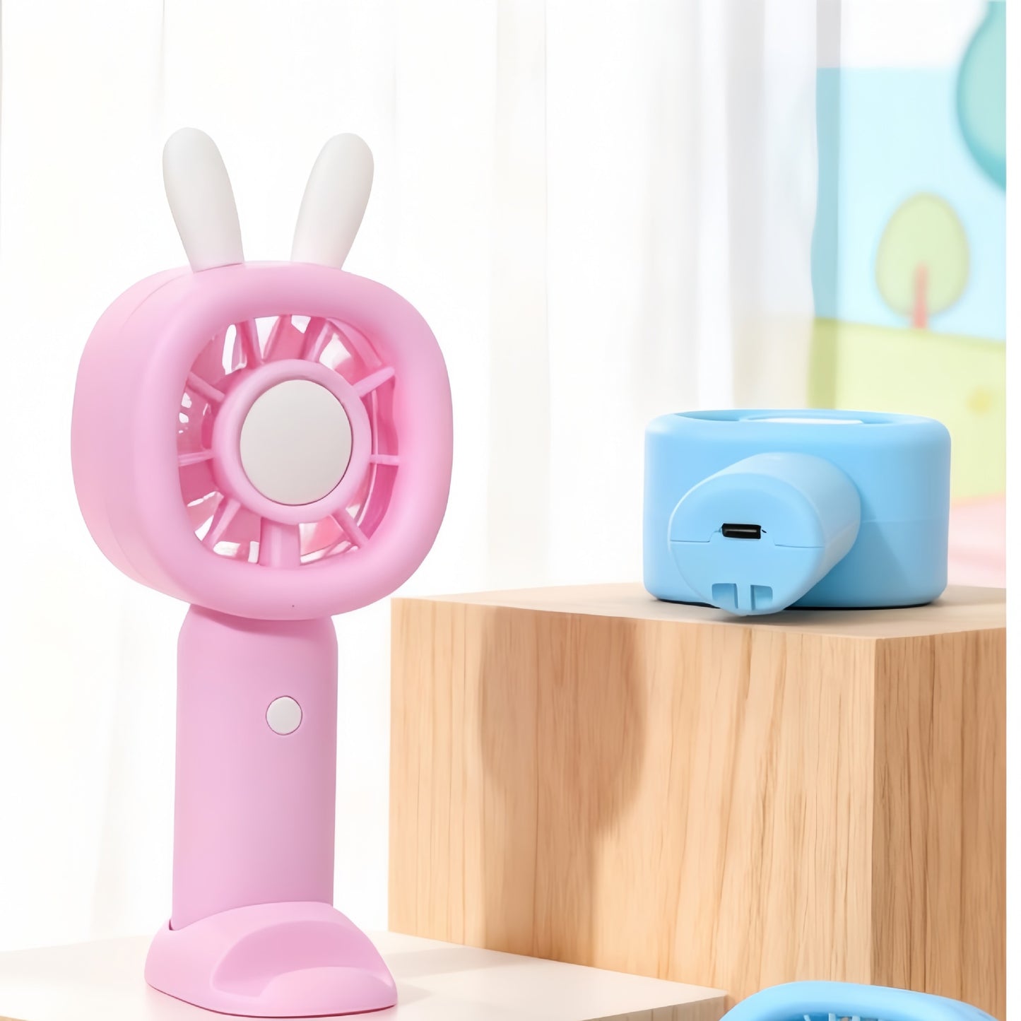 Unisex Tragbarer Handventilator mit verspieltem Design Brehn