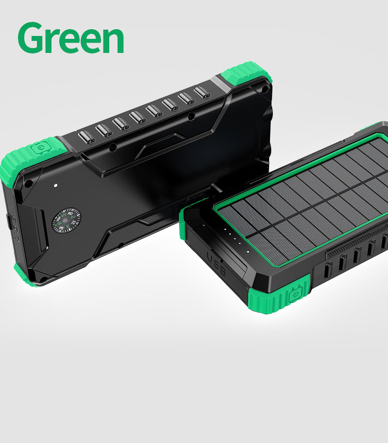 Solar Powerbank mit Mehreren Usb-Anschlüssen Von Brehn