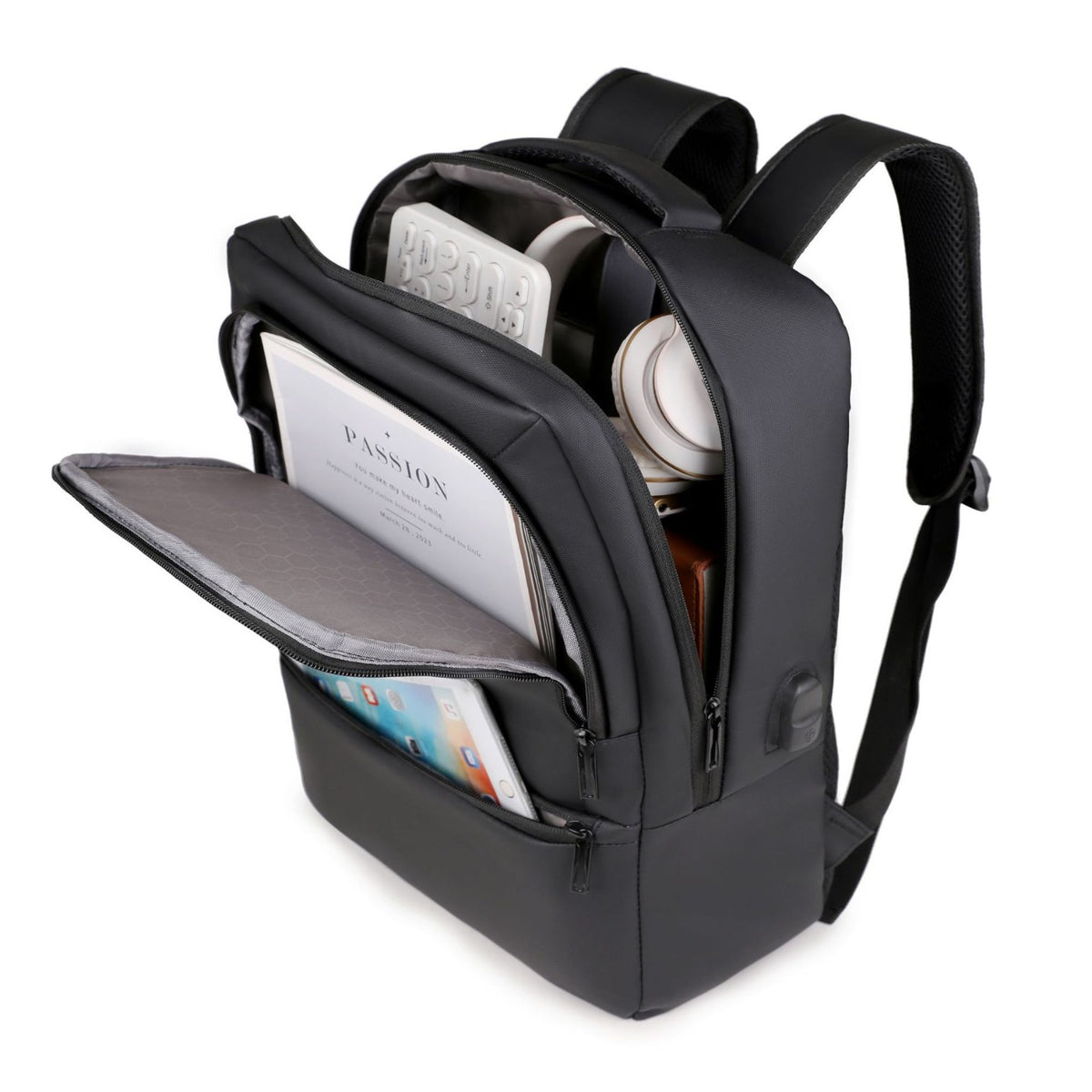 Geräumiger Laptop-Rucksack mit Organisierter Innentasche Brehn
