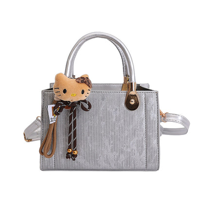 Elegante Texturierte Handtasche Schultertasche