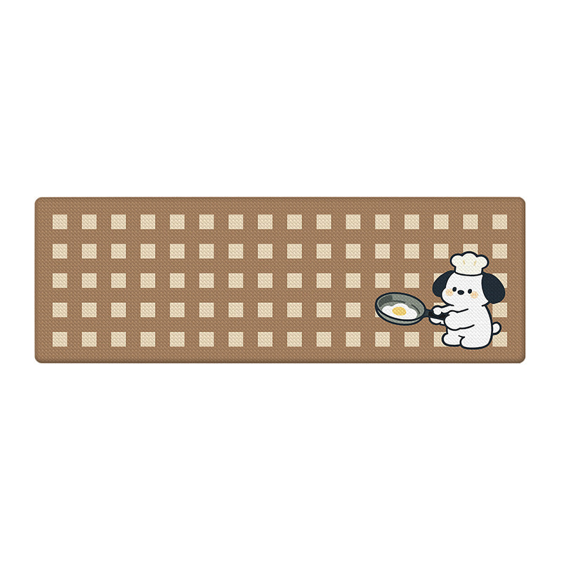 Anti-Fatigue Panda-Themen Küchenläufermatte Brehn