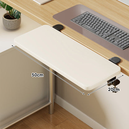 Unter-Tisch Gleitschienen-Tastaturablage und Schreibtischverlängerung mit sanfter Gleitmontage
